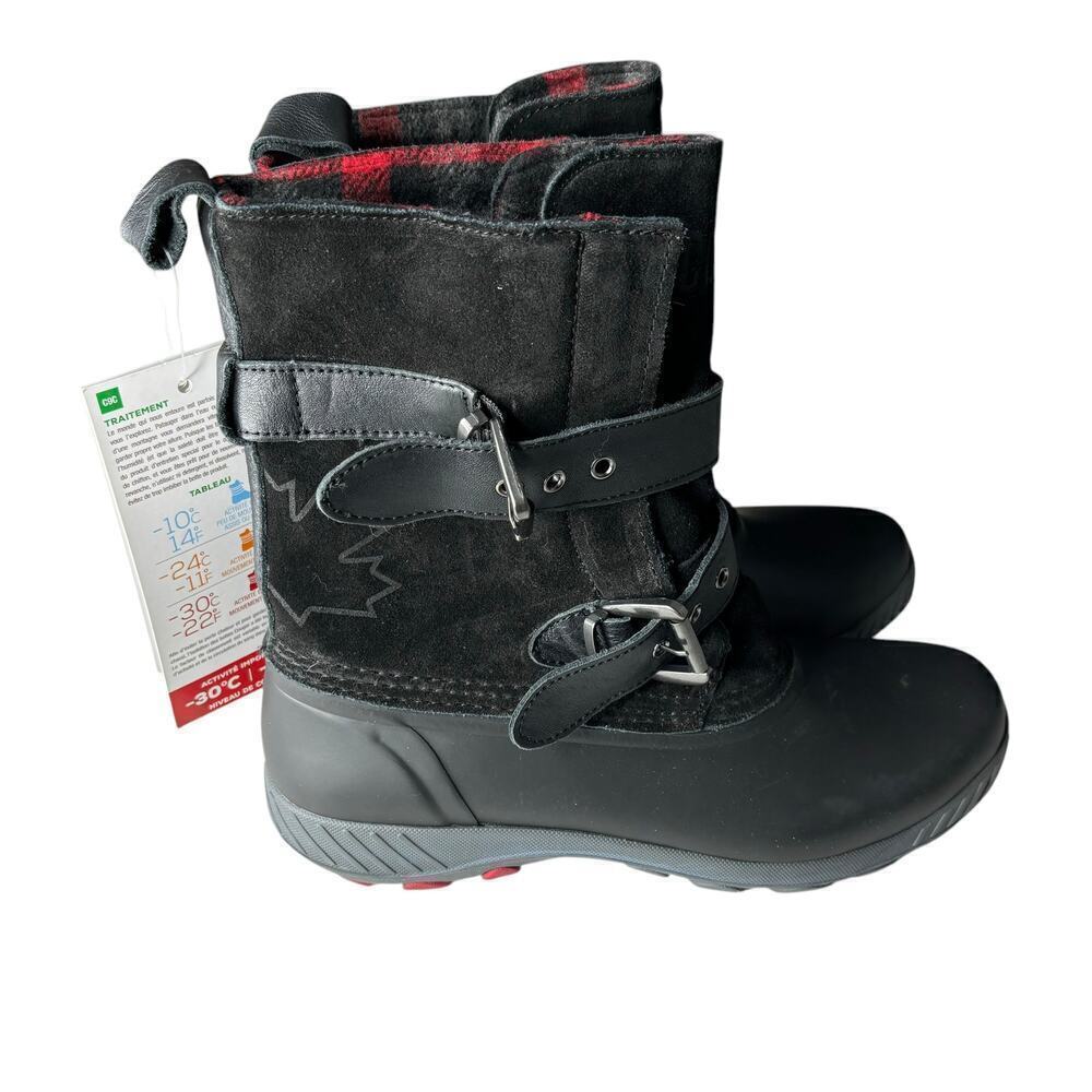 Cougar Waterproof Maple Creek Boots Black Size 9 NWT - Picture 2 of 6